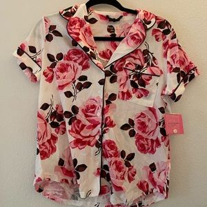 (kate spade) floral pajama set